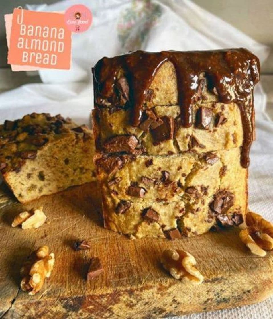 Moda Banana bread de harina de almendra💚