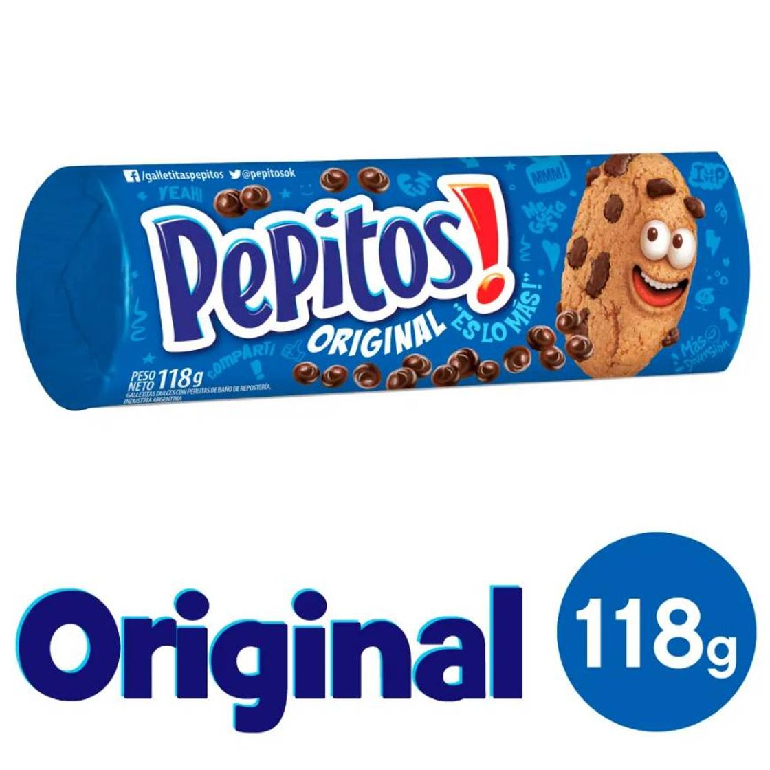 Moda Galletitas Original Pepitos 118gr 