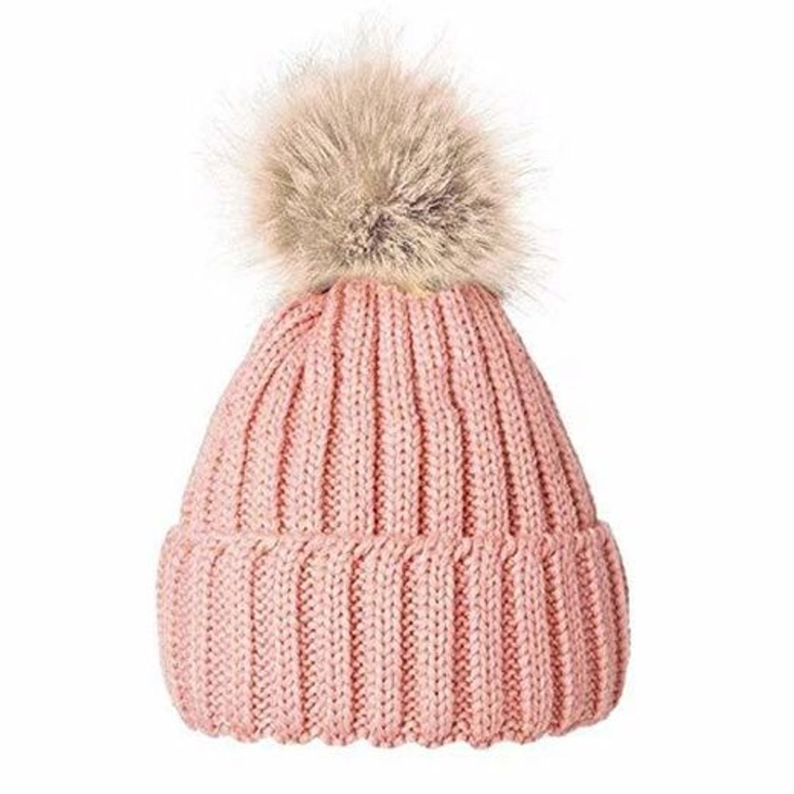 Fitness LIVERPOOL ENTERPRISES LTD Gorro Mujer de Punto con Pom Pom, para Invierno