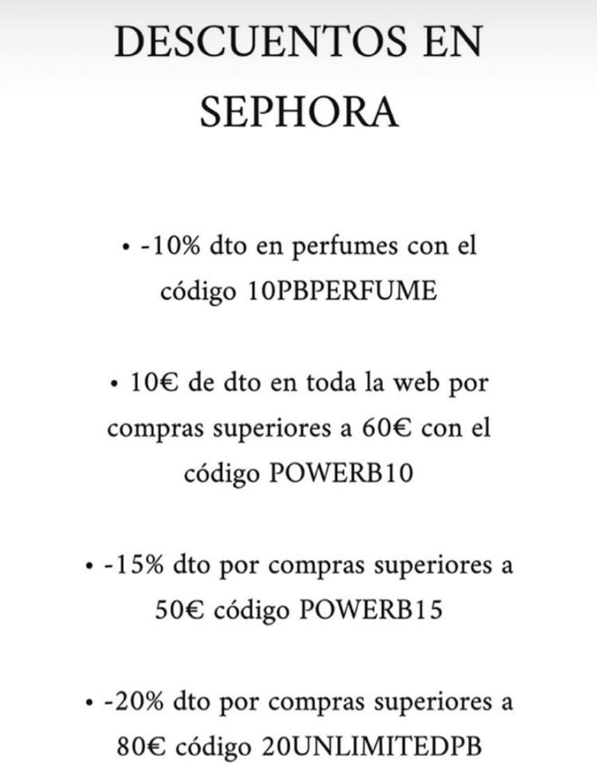 Moda SEPHORA 