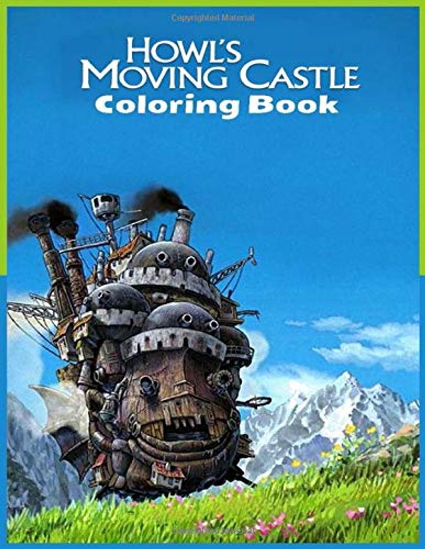 Libro Howl's Moving Castle Coloring Book: ハウルの動く城