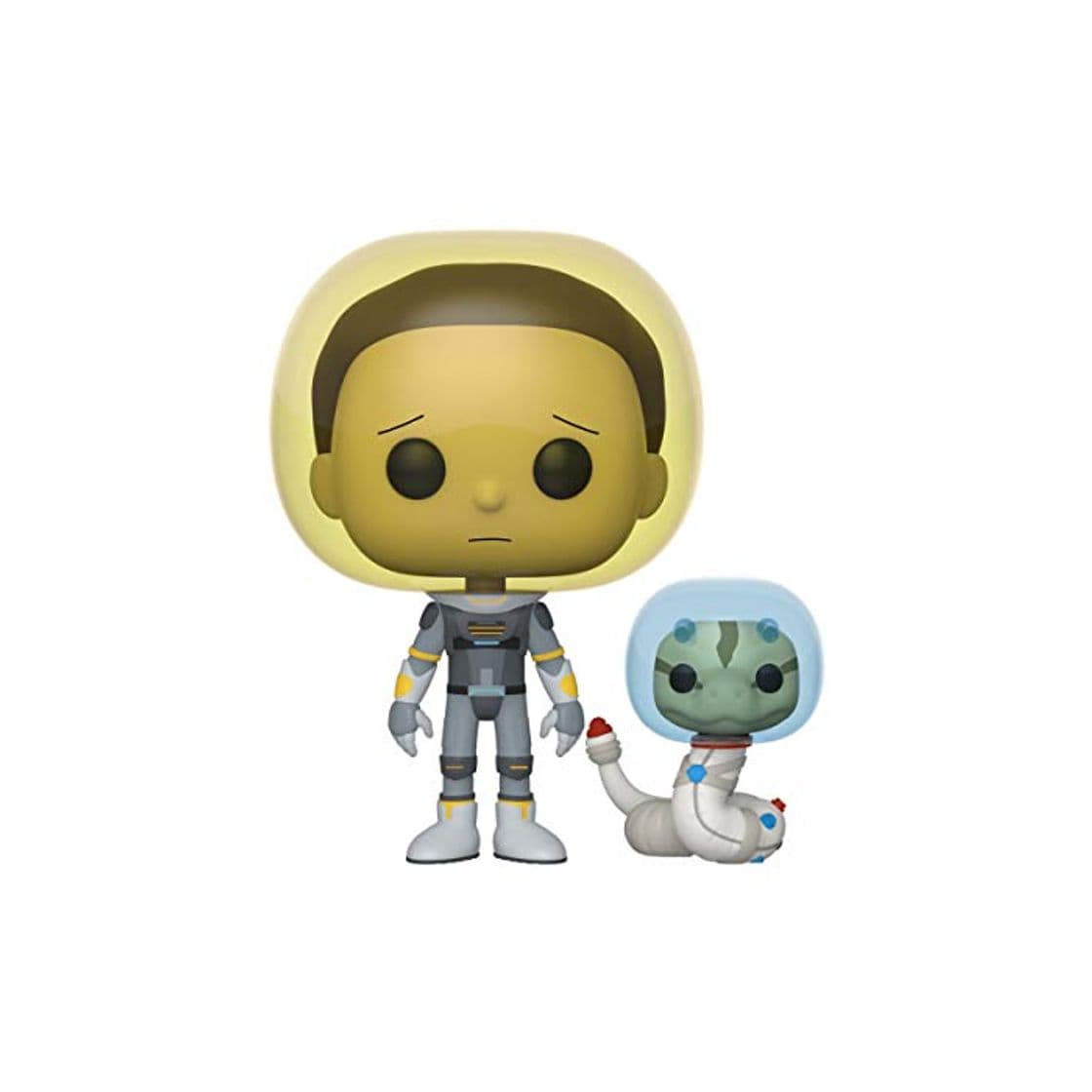 Juego Funko- Pop Animation: Rick & Morty-Space Suit Morty w/Snake Rick and Collectible