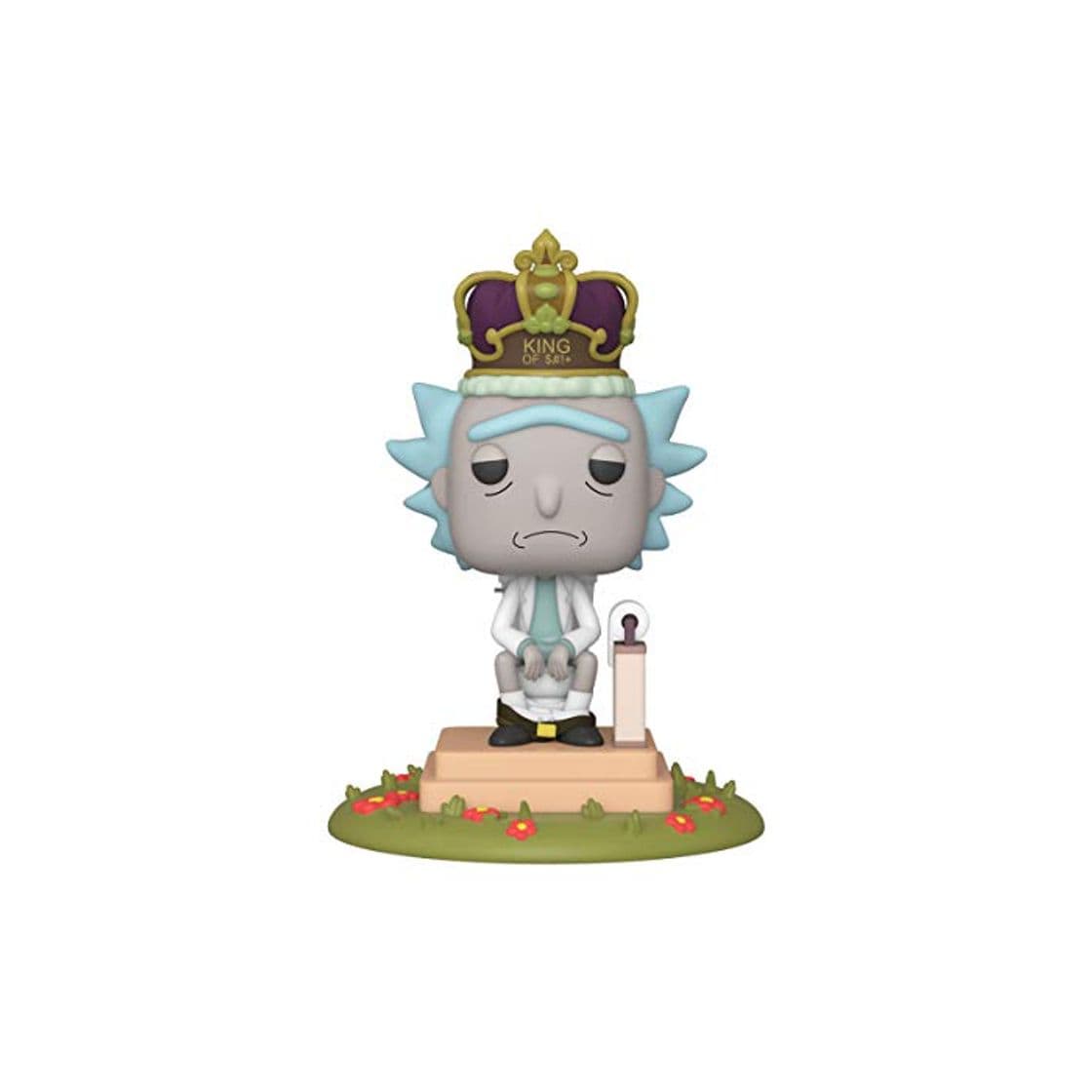 Juego Funko-Pop Animation: Rick & Morty-King of $#+ w/Sound Rick and Morty Collectible