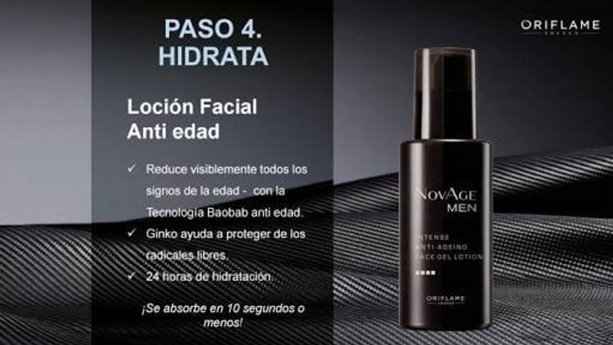 Product Loción Antienvejecimiento en Gel NovAge Men

