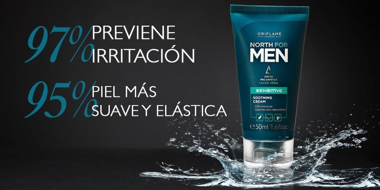 Product Crema Hidratante North For Men Sensitive

