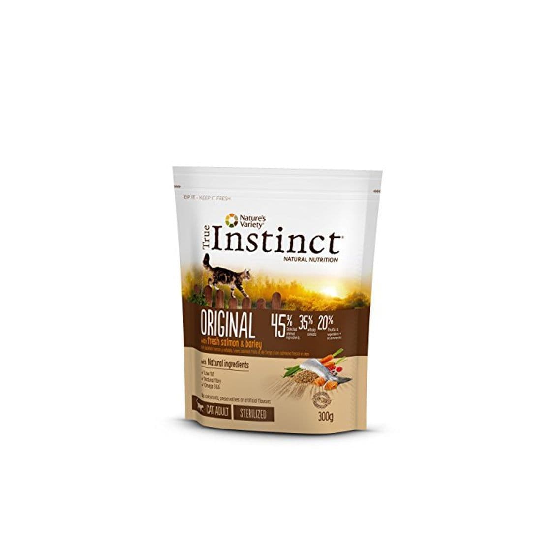 Product True Instinct Original Comida Para Gato salmón - Pack de 5 x