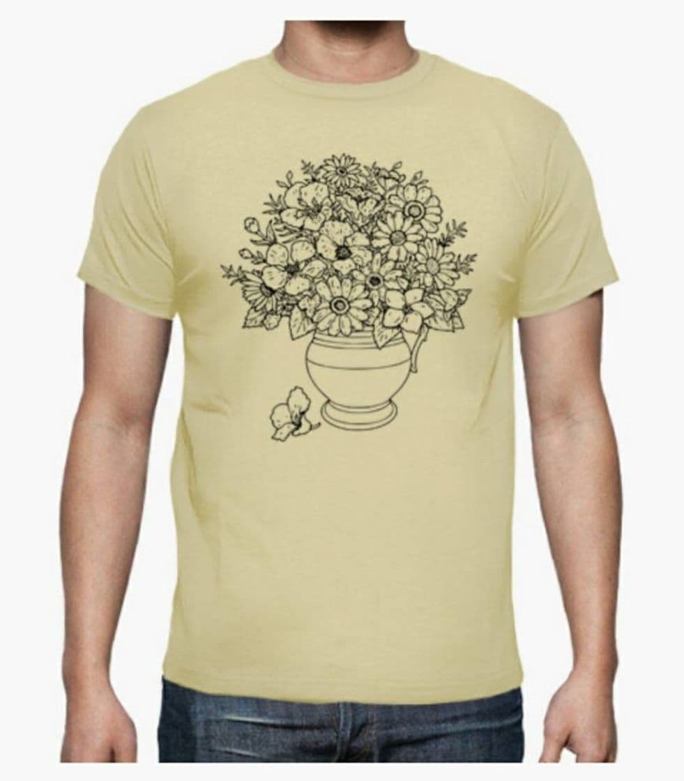 Fashion Camiseta Flores - En OFERTA