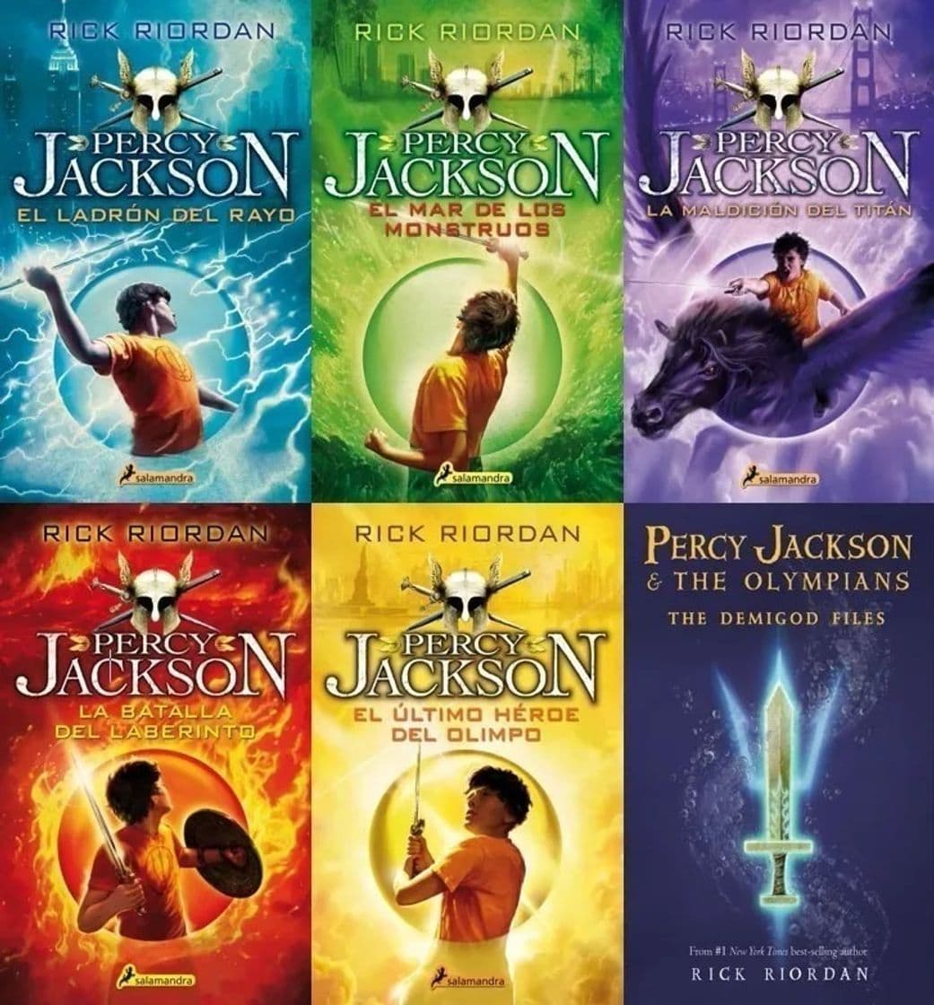 Libro Saga Percy Jackson