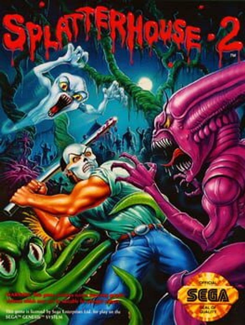 Videojuegos Splatterhouse 2