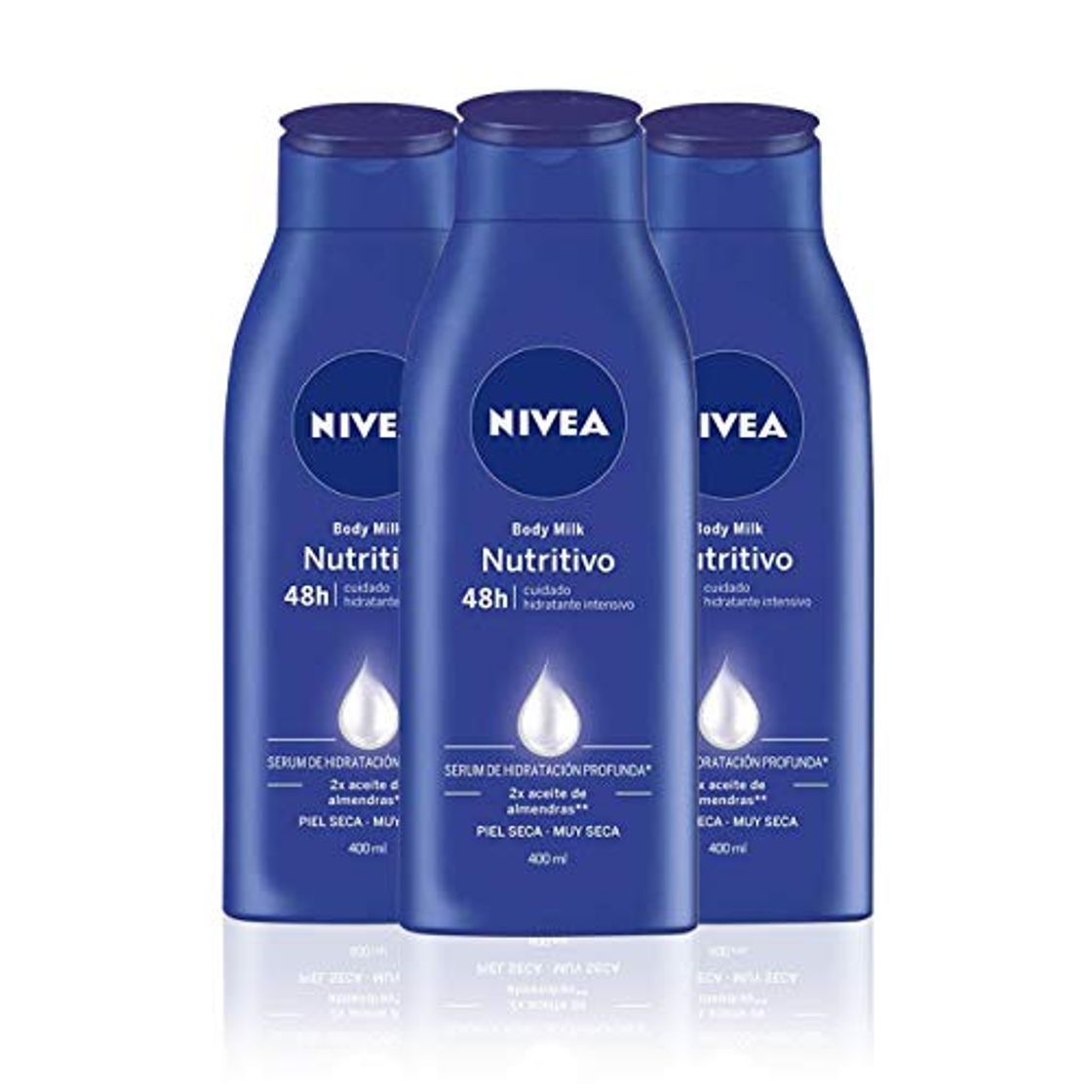 Product NIVEA Triplo Body Milk Nutritivo - Pack de 3 x 400 ml