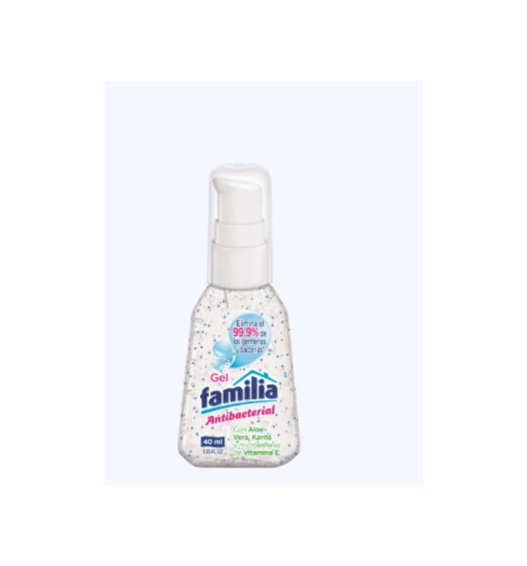 Producto Gel antibacterial grupo familia