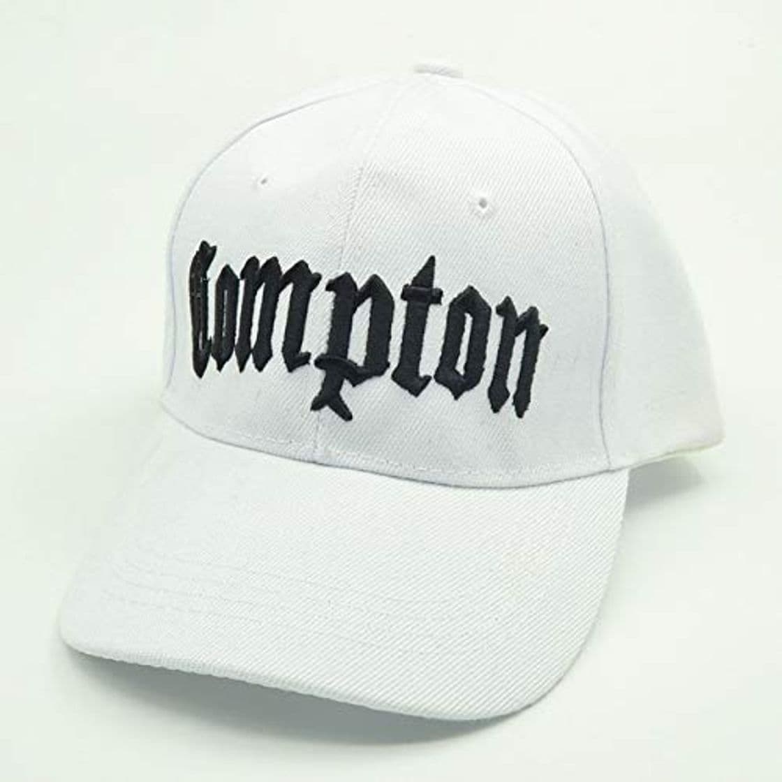 Producto LZBDKM Gorra de béisbolCompton Gorra de béisbol Bordado marca snapback sombreros moda hombres mujeres hip hop bone aba reta cap de marque touca chapeu   Blanco