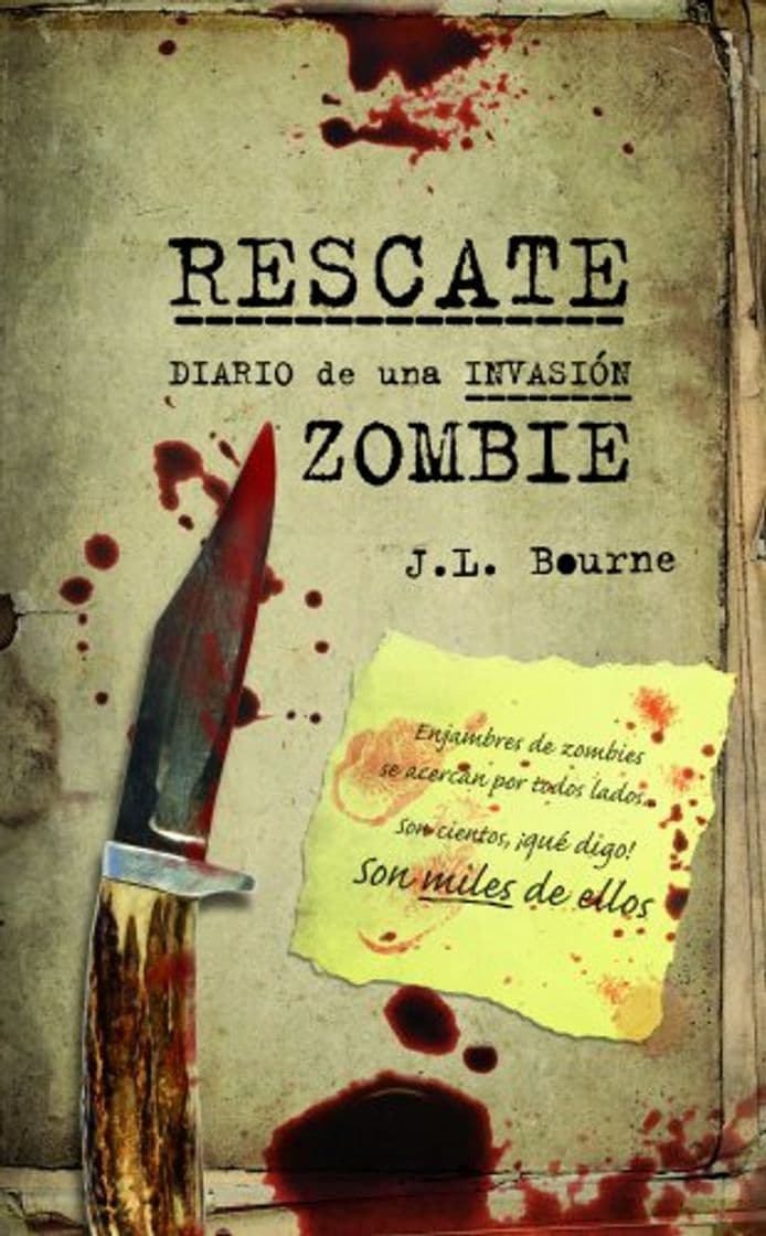 Libro Rescate. Diario de una invasión zombie