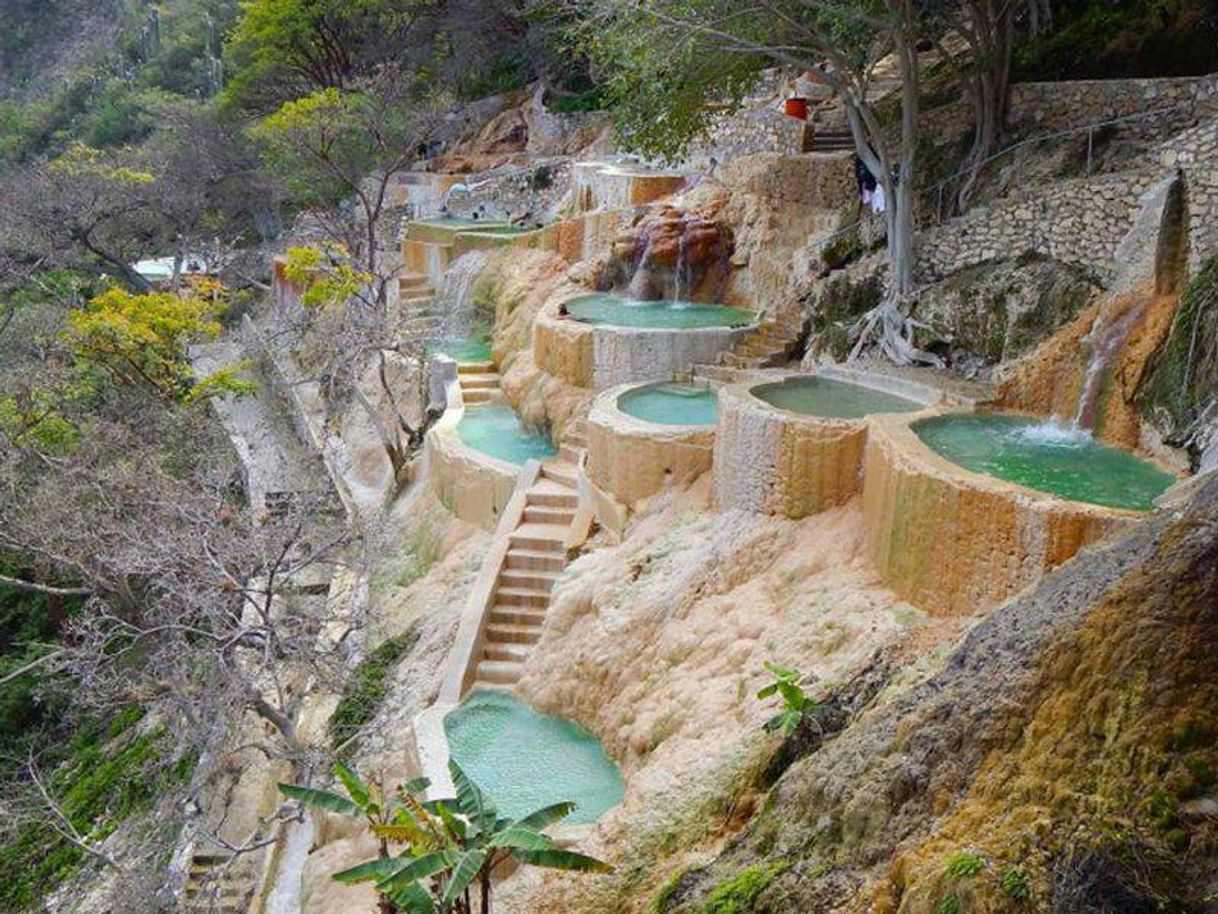 Lugar Grutas Tolantongo