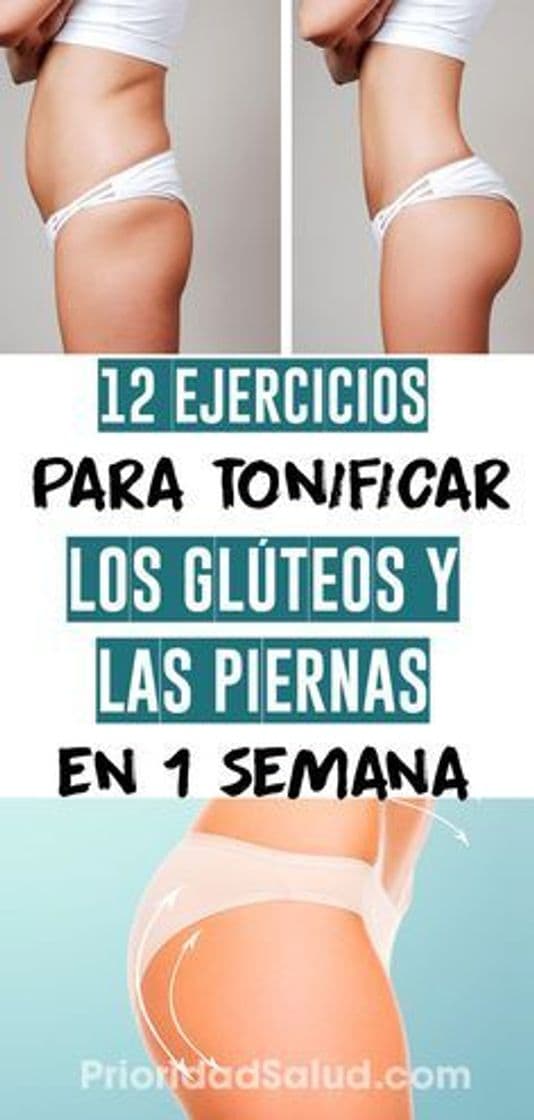 Moda 12 Ejercicios para tonificar los glúteos y las piernas en 1 semana