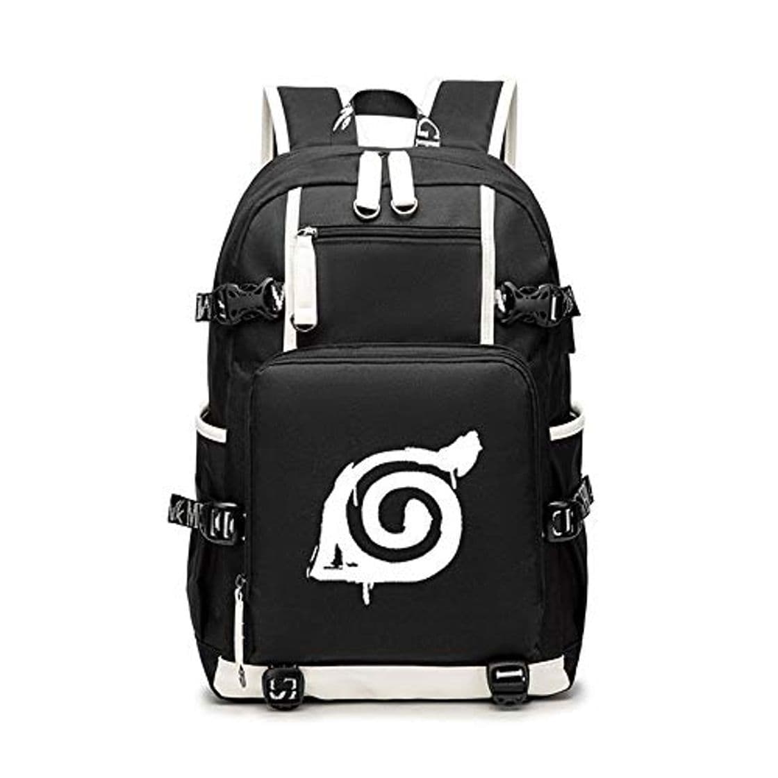 Fashion Unisex Naruto Cosplay Anime Mochila Escolar Estudiantes Mochila para Portátil Backpack Bolsa Casual Bandolera