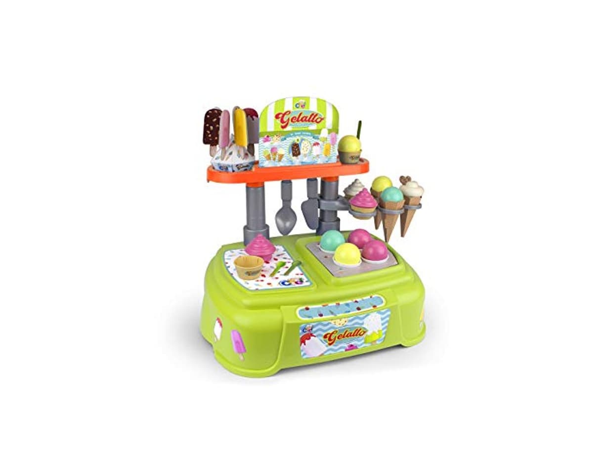 Producto Chicos - Pequeño Chef Gelatto Shop, Heladería de Juguete con 38 Accesorios,