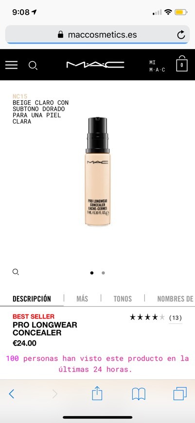 Product Pro Longwear Concealer