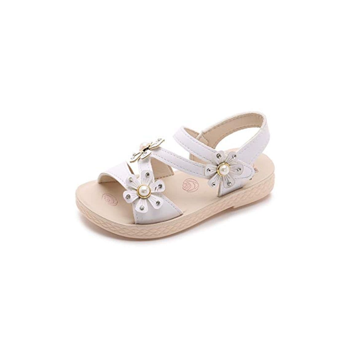 Fashion Sandalias para niños Summer Gi rls Casual Flower Princess Flat Shoes Fashion Little Baby Soft Sole Footwear