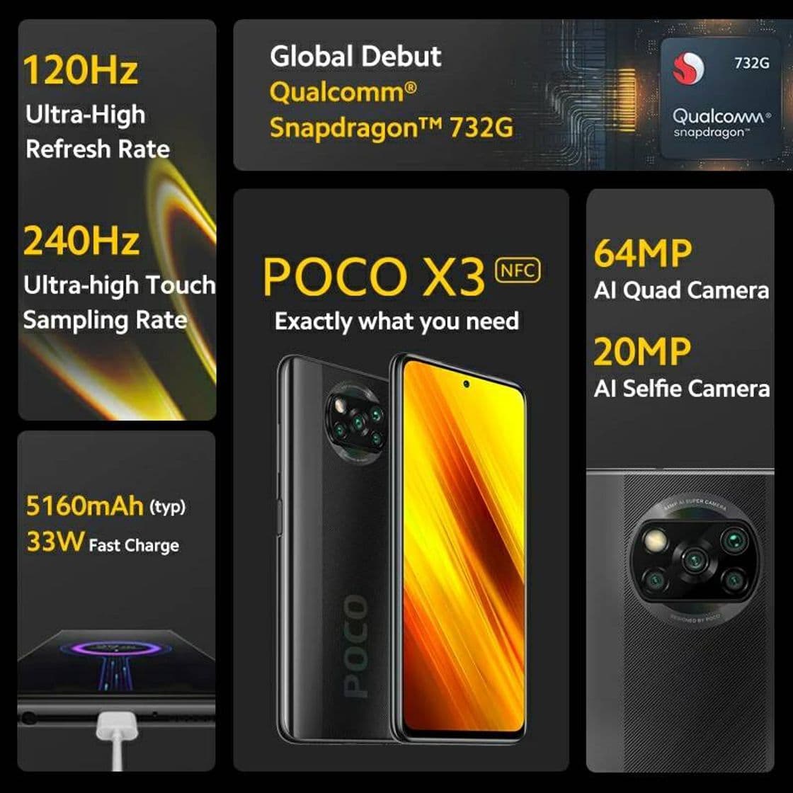 Product POCO X3 NFC versión global