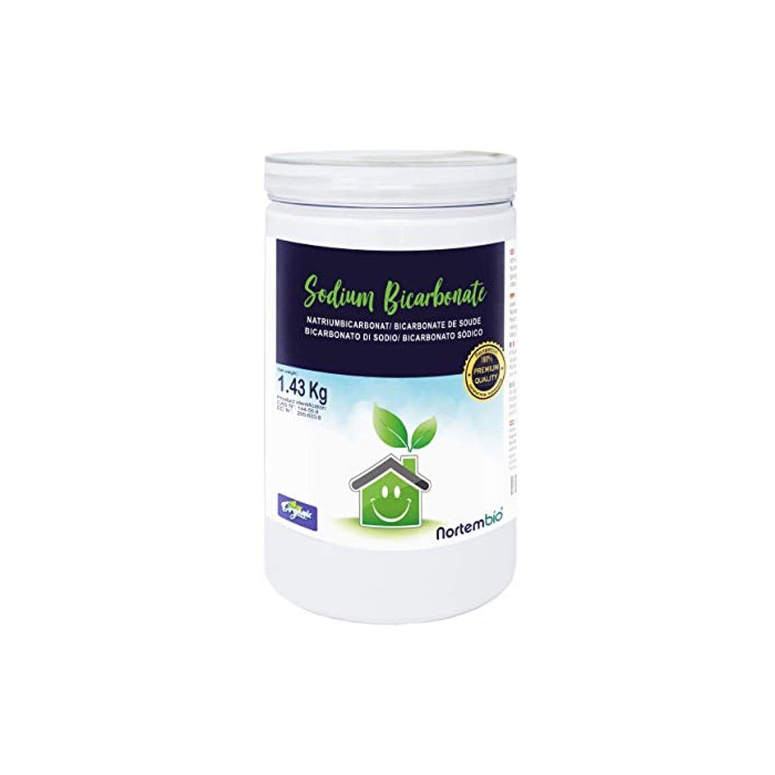 Producto NortemBio Bicarbonato de Sodio 1.43 Kg