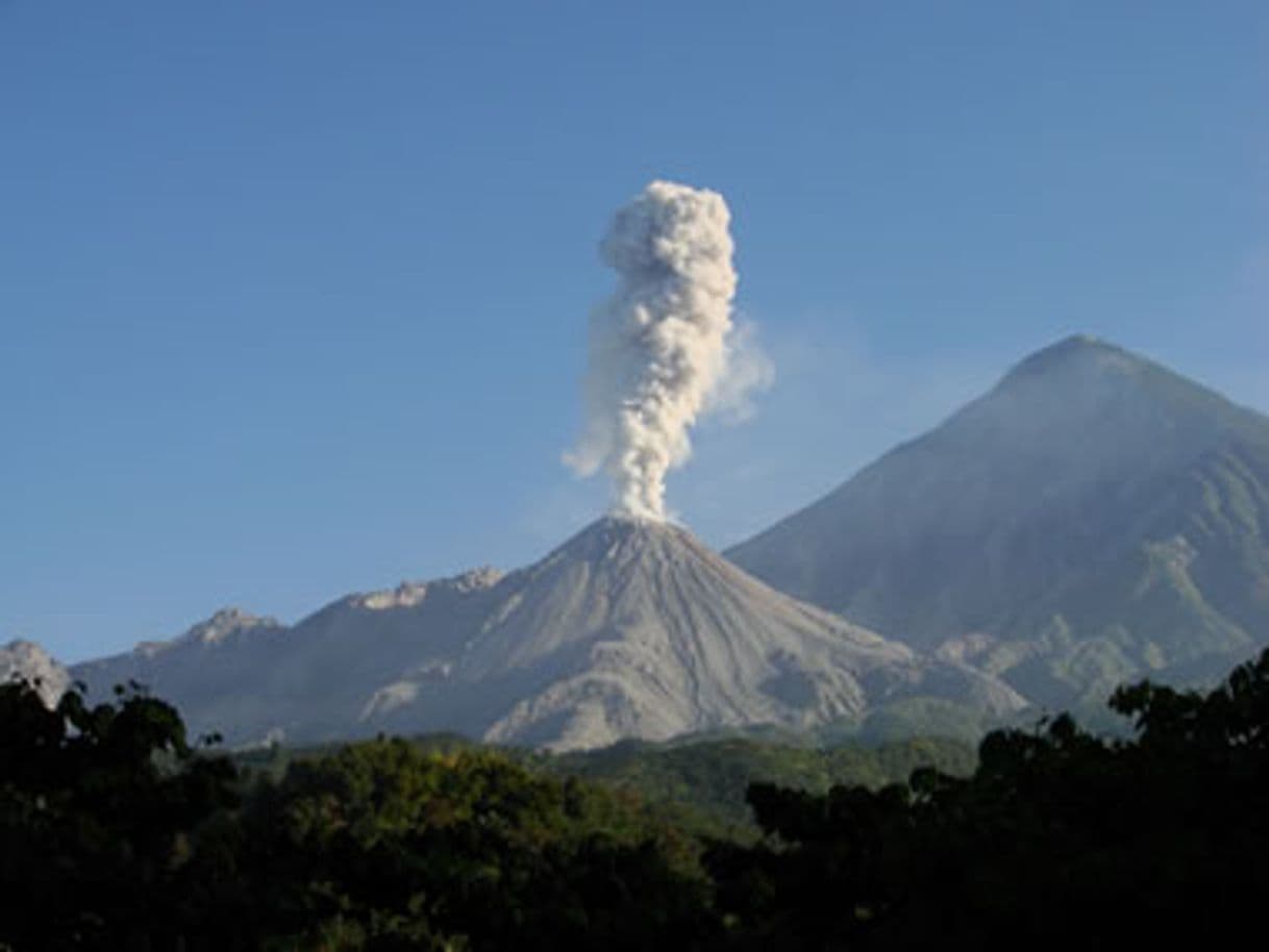 Lugar Volcán Santa María