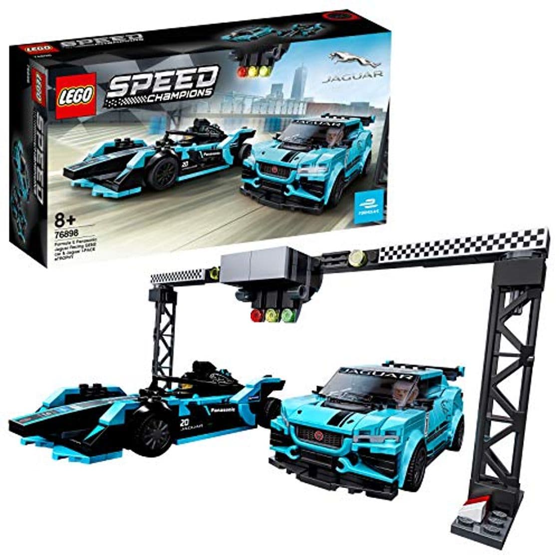 Lugar LEGO Speed Champions - Formula E Panasonic Jaguar Racing GEN2 car &