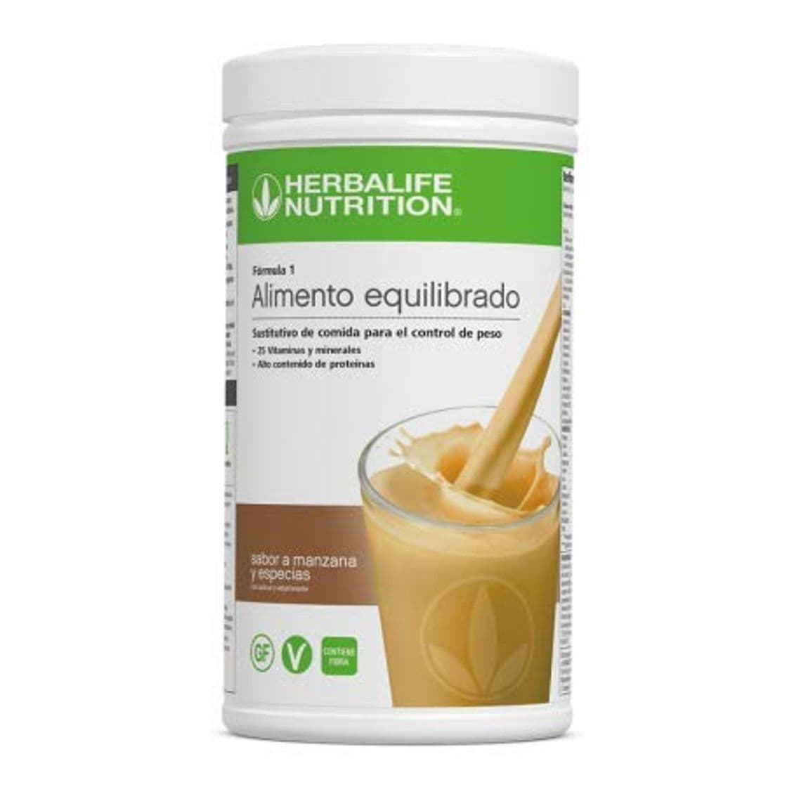 Place HERBALIFE Batido Formula 1 sabor Manzana y especias