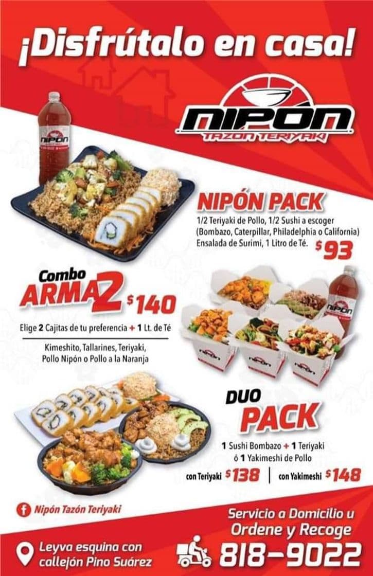 Restaurantes Nipon Tazon Teriyaki