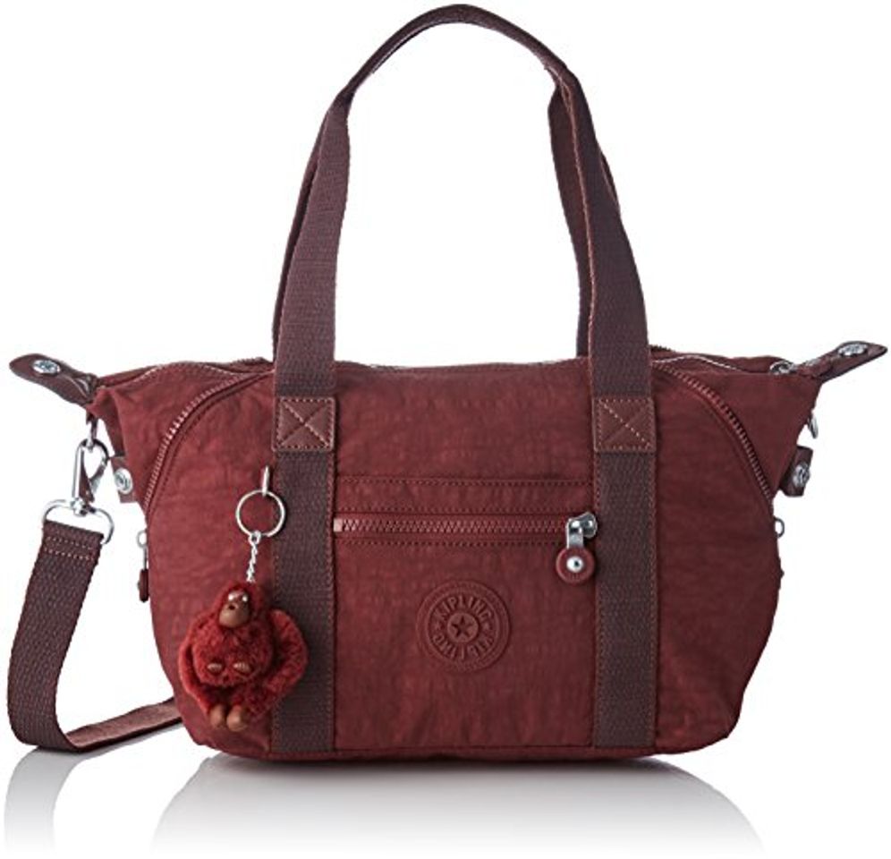 Fashion Kipling - Art Mini, Bolsos maletín Mujer, Marrón