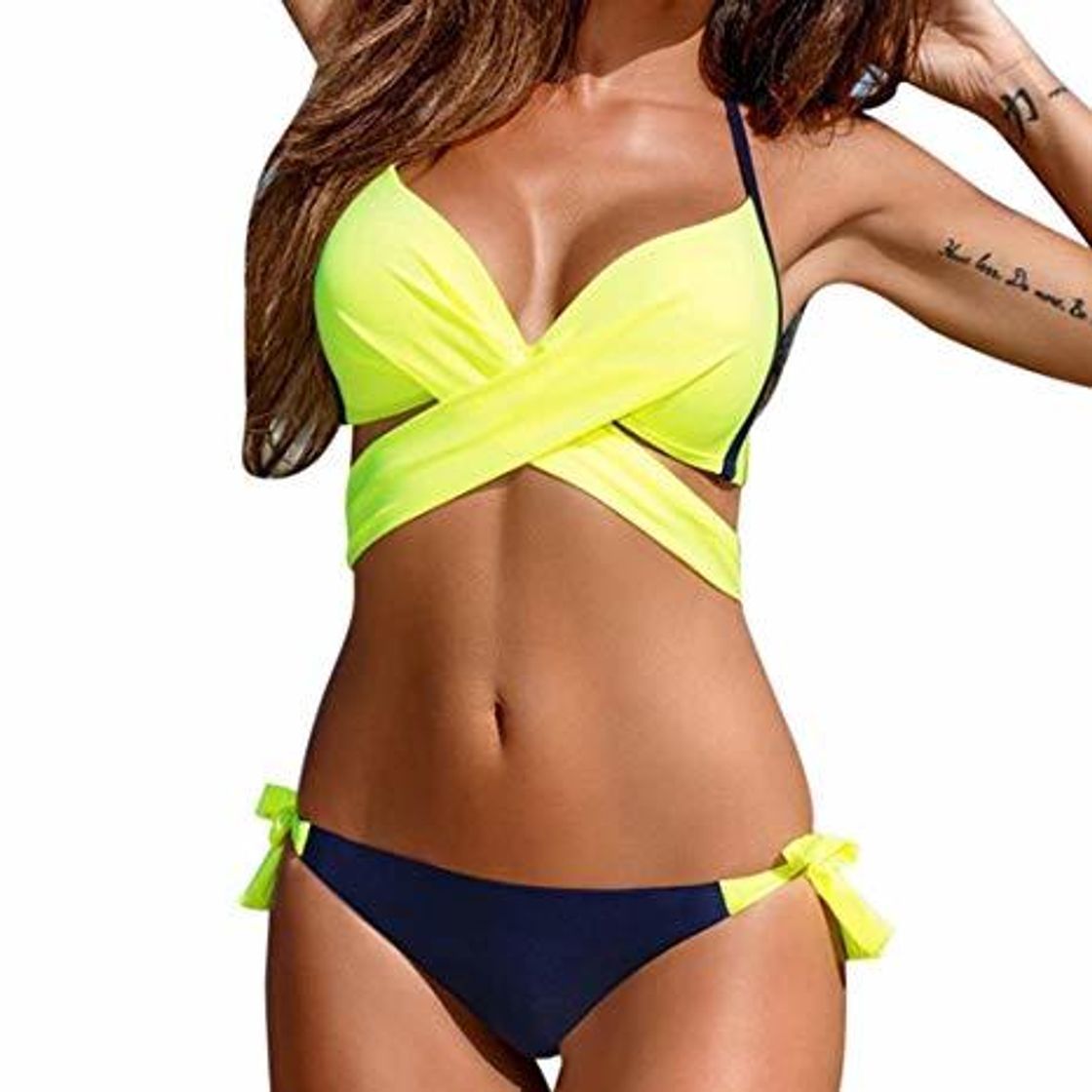 Product Bikini Mujer 2018, Logobeing Mujer Push-Up Bikini Acolchado Bra Trajes de Baño