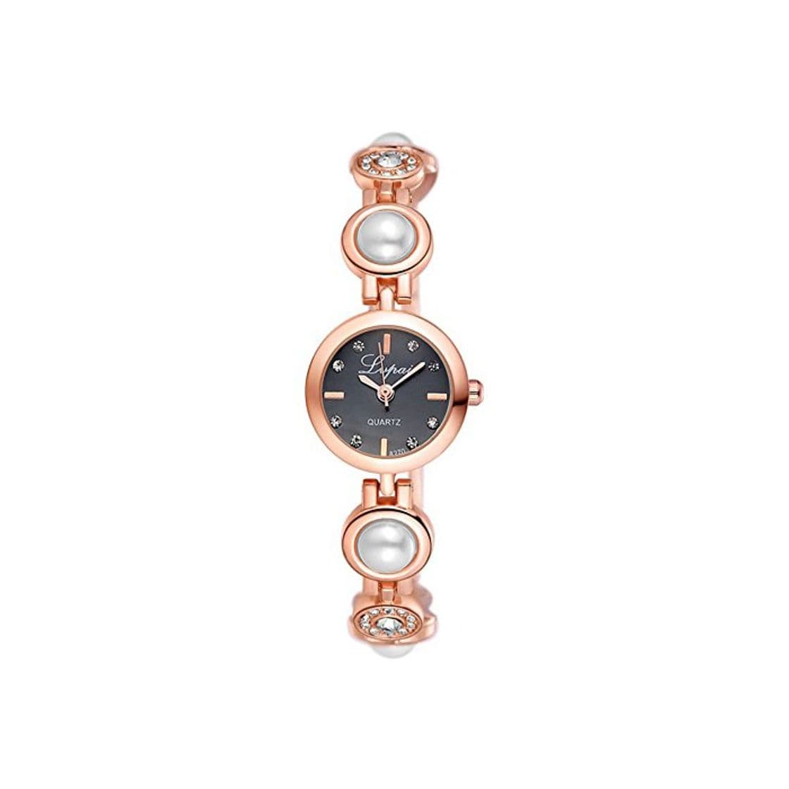 Producto Dilwe Reloj de Pulsera de Cuarzo con Aleación Perla Correa de Reloj