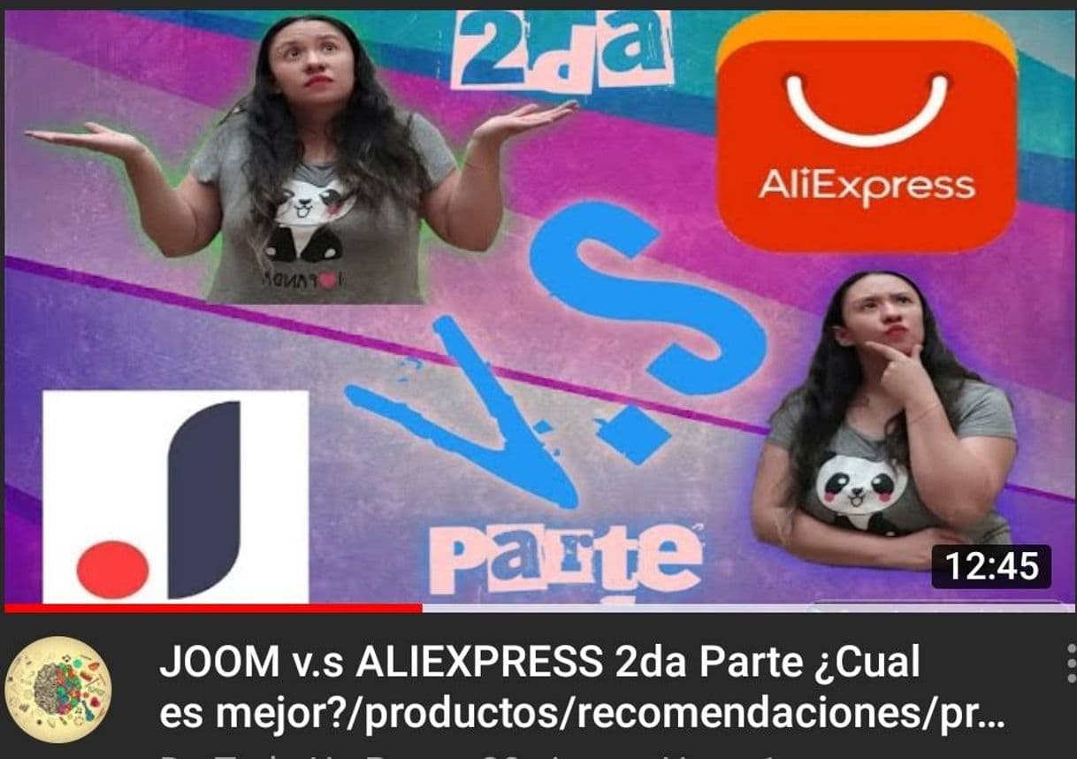 Fashion JOOM VS ALIEXPRESS 2DA PARTE