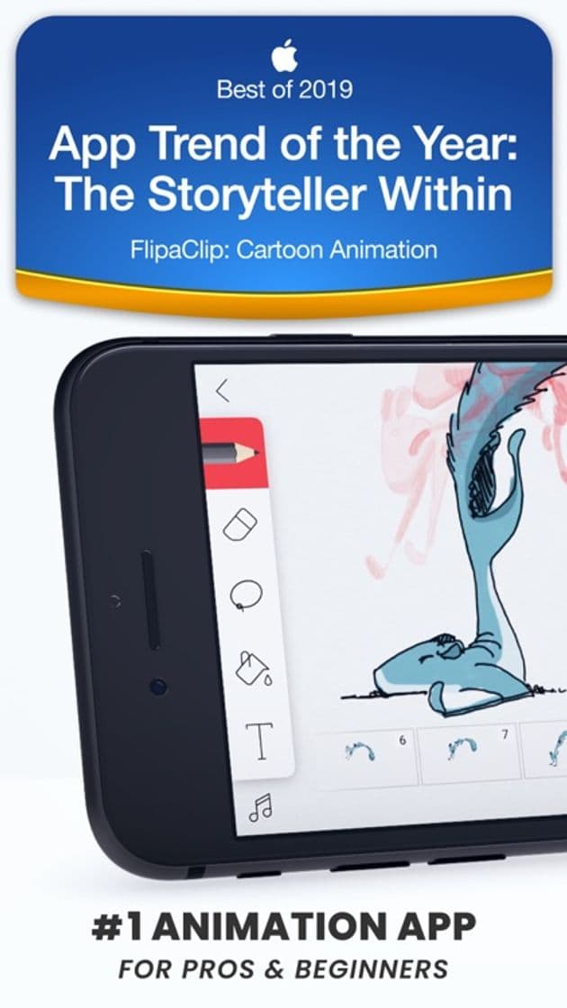 App FlipaClip: Cartoon Animation