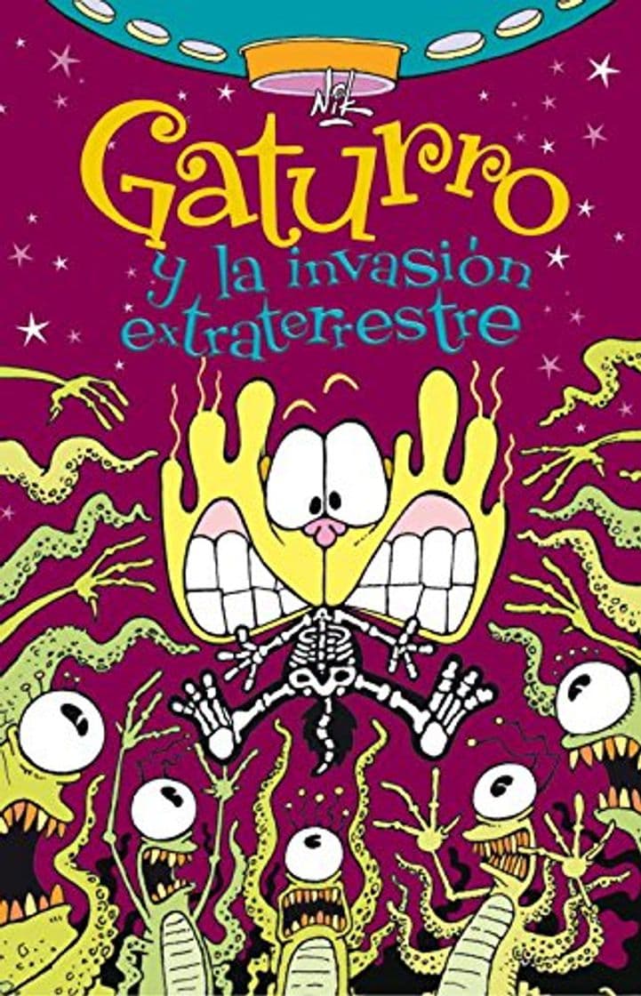 Libro Gaturro y la invasión extraterrestre