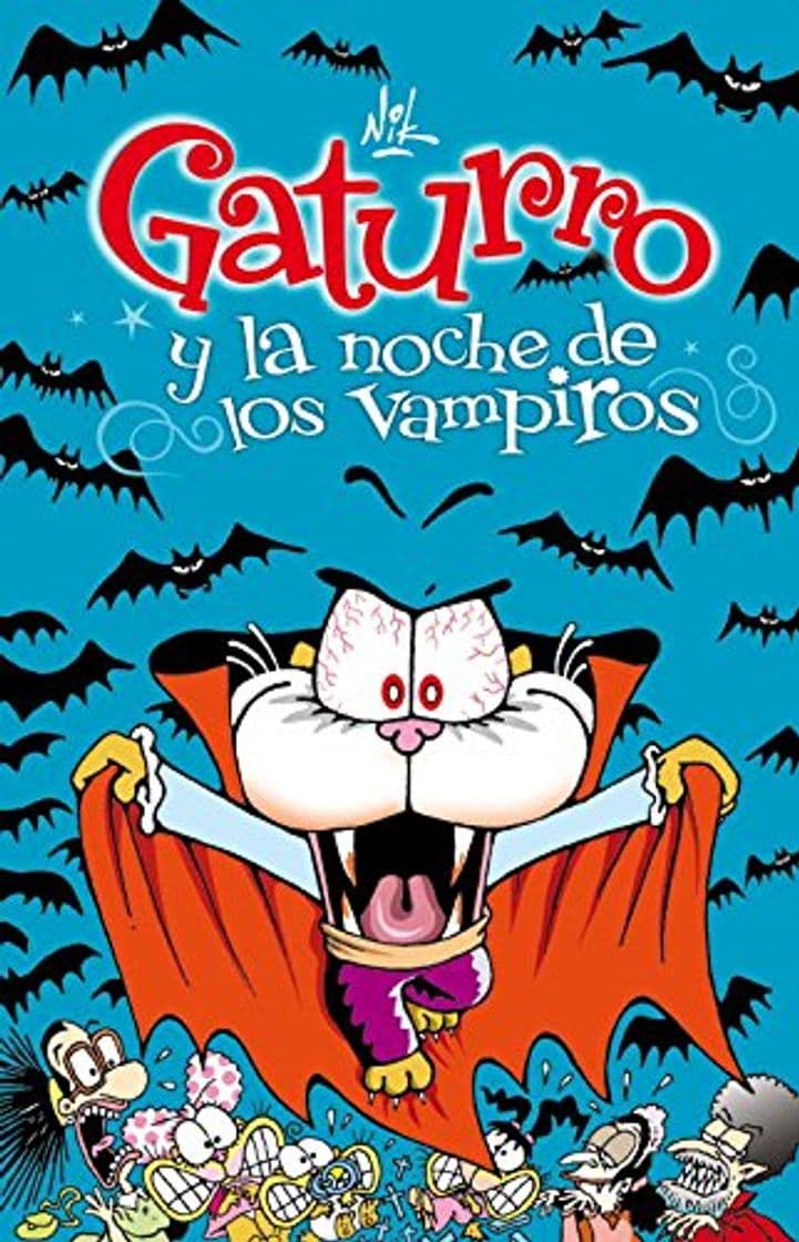 Libro Gaturro Y La Noche De Los Vampiros