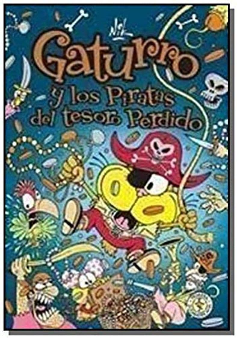 Libro GATURRO y los piratas del tesoro