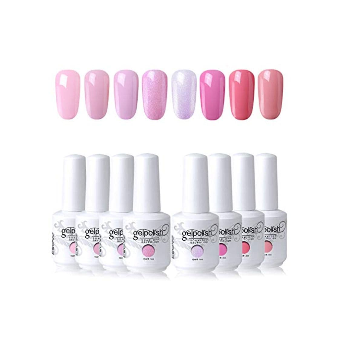 Producto Elite99 Esmaltes Semipermanentes de Uñas en Gel UV LED