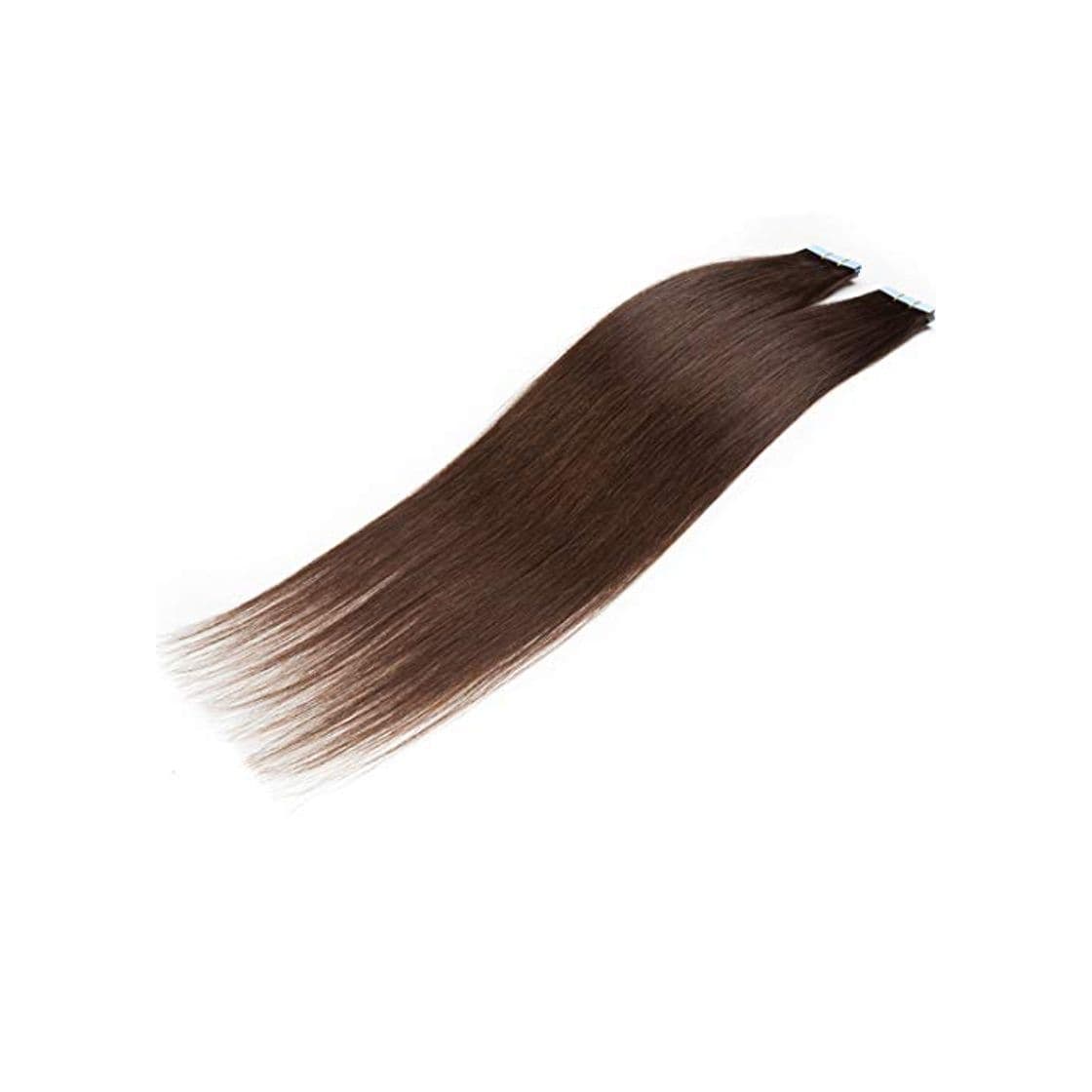 Product 40cm Exteniones Adhesivas de Pelo Natural Cinta Invisible Sin Clips [2