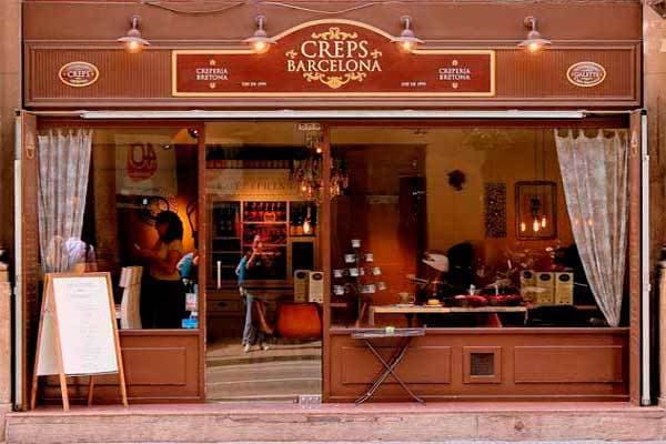 Restaurants Creps Barcelona - Rambla Catalunya