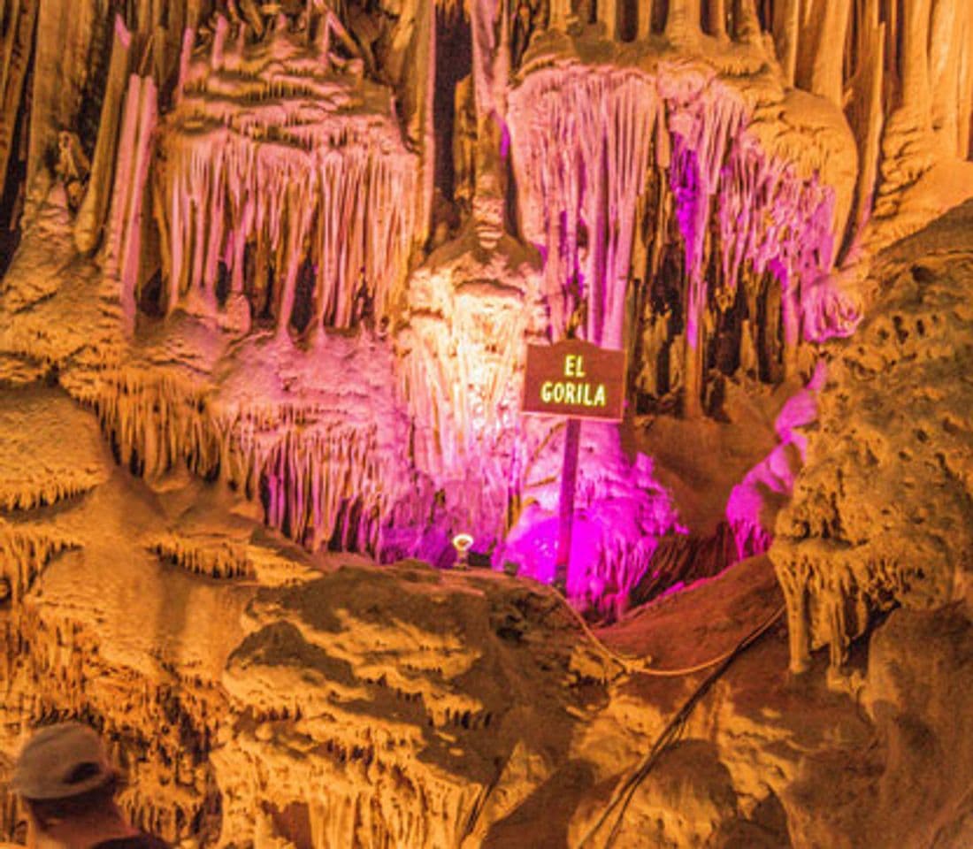 Lugar Grutas de García