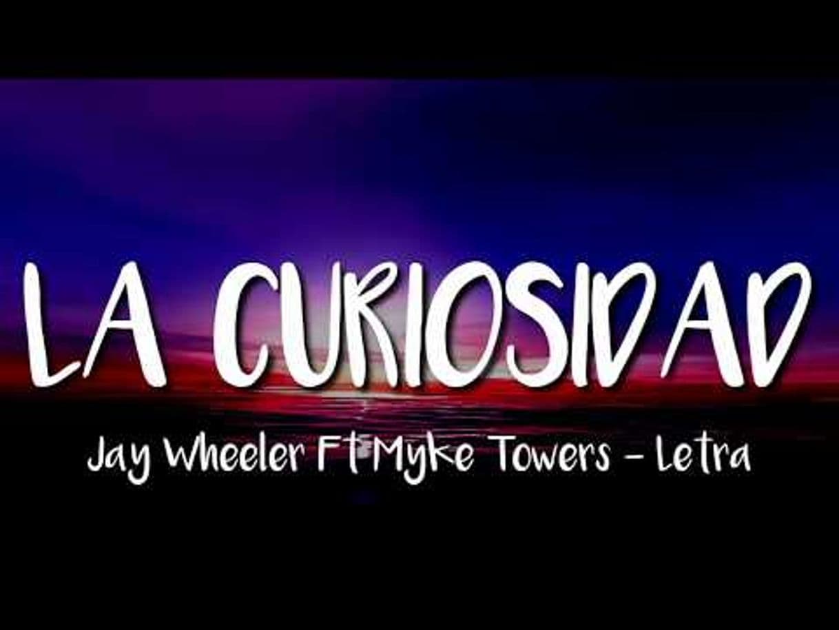 Fashion Jay Wheeler Ft. Myke Towers - La Curiosidad (LETRA) - YouTube