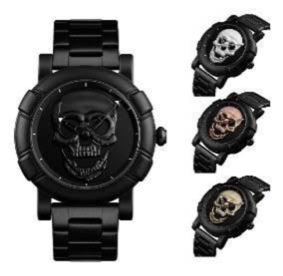 Moda Reloj calavera 