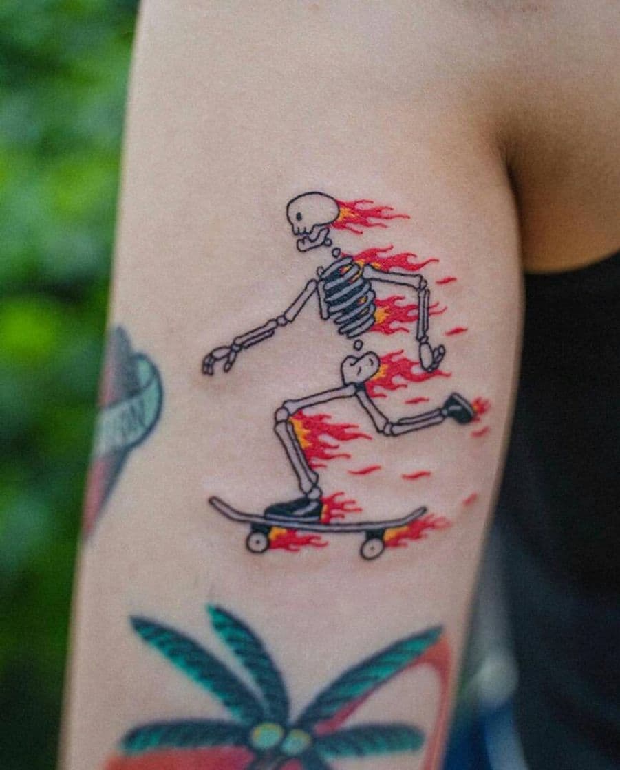 Fashion SKULL TATTOO ☠