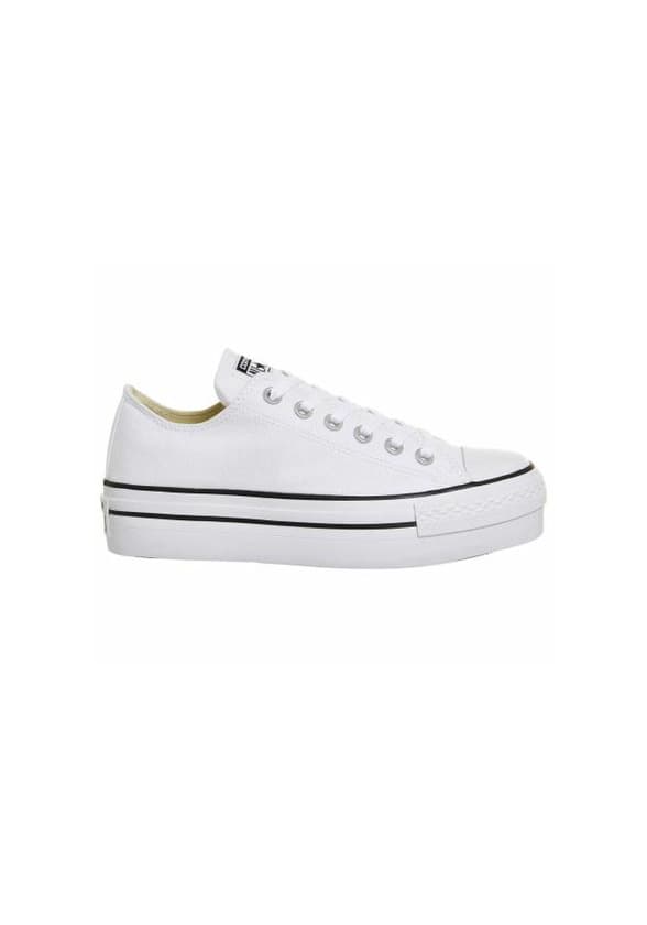 Producto Converse plataforma blancas