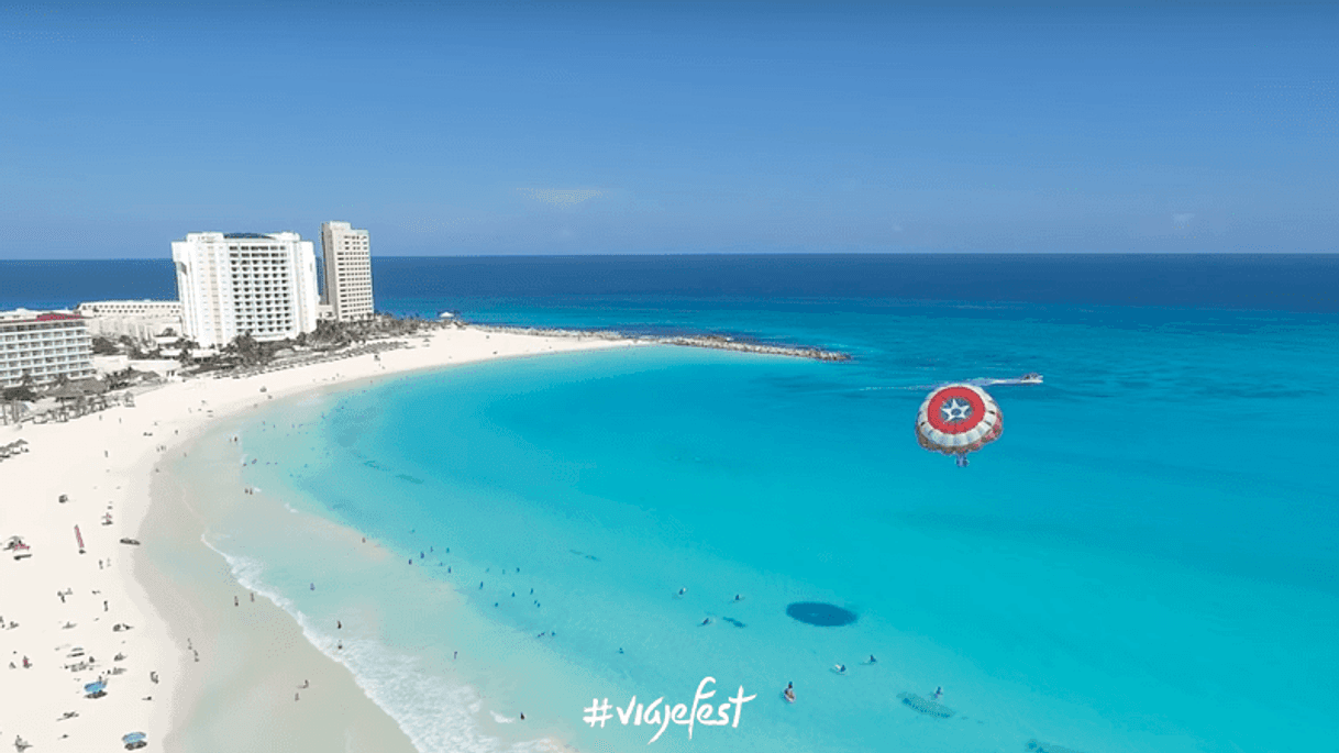 Lugar Playa Gaviota Azul, Cancún, Q.R.