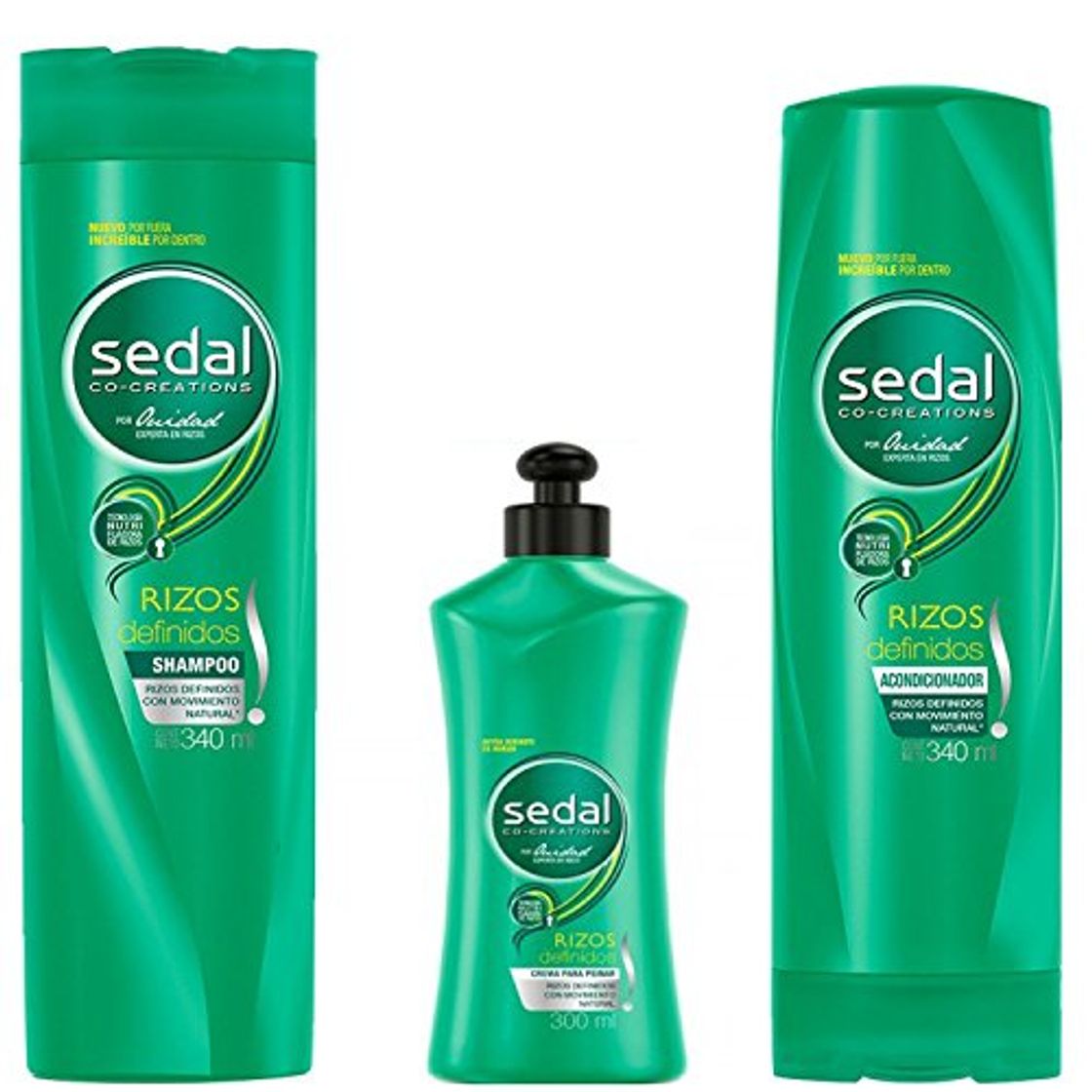 Lugar Sedal Rizos Obedientes 3 pc Set by Sedal