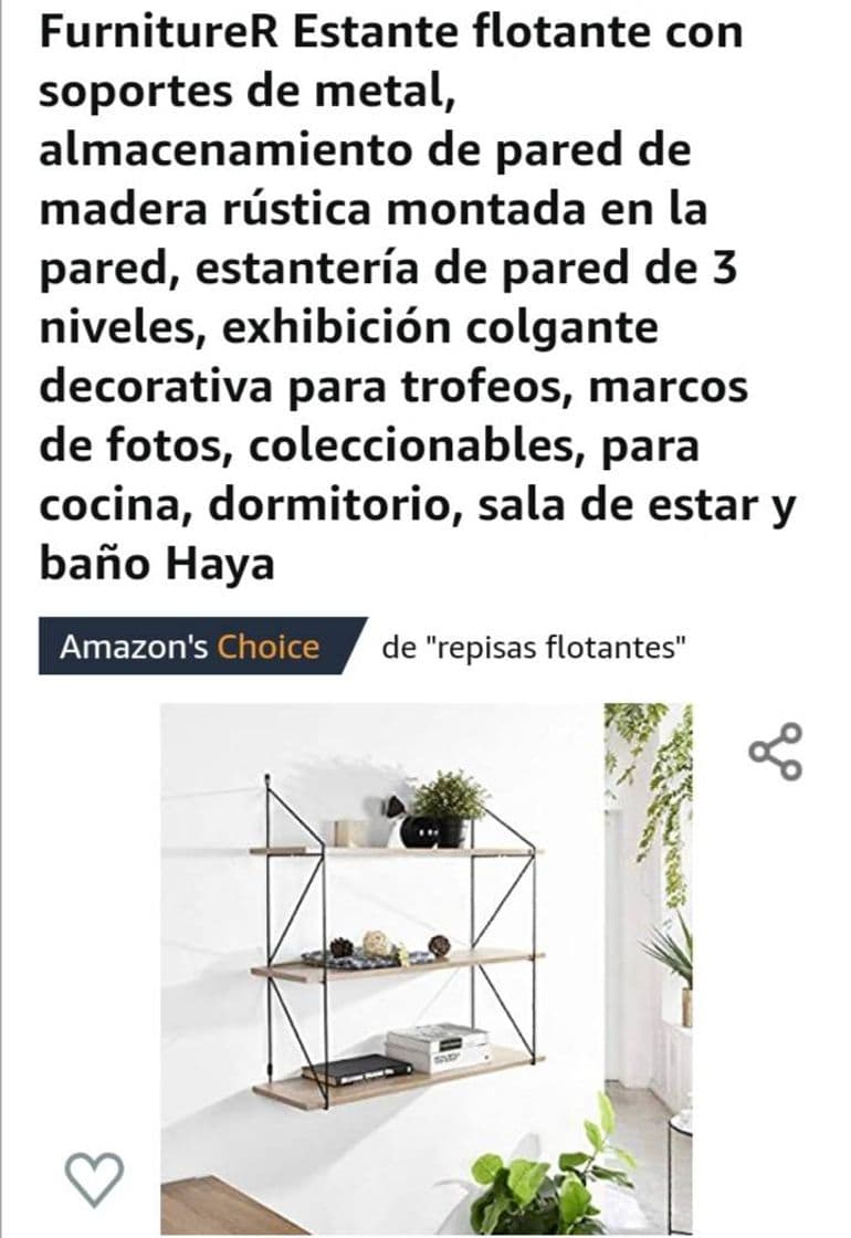 Fashion 💠Estantería Flotante 