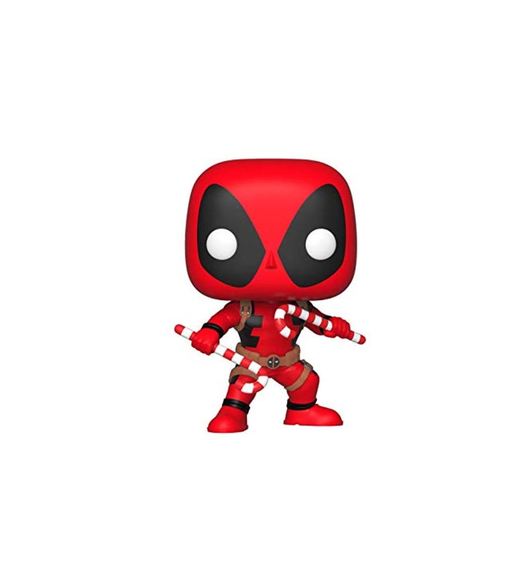 Game Funko Pop Marvel Figura de Vinilo Deadpool w/Bastones de Caramelo, Multicolor, Standard