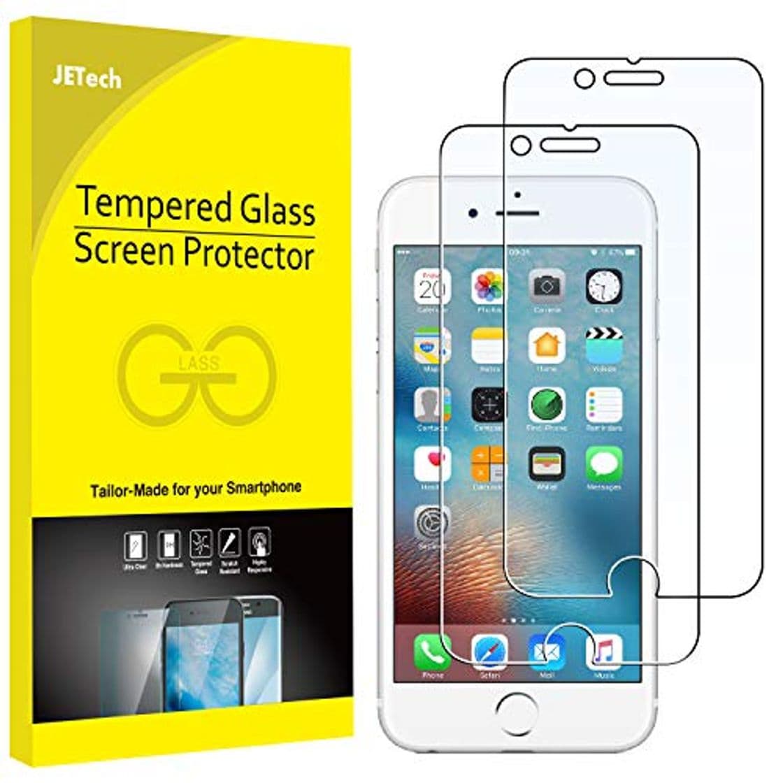 Electronic JETech Protector de Pantalla para iPhone 6s y iPhone 6